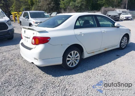 2010 Toyota Corolla S из США, поврежденный, VIN 2T1BU4EE7AC286624